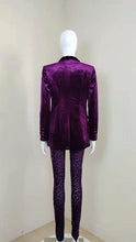 Загрузить изображение в средство просмотра галереи, High Street Autumn New Purple 2-Piece
