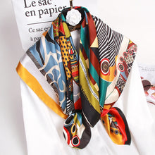 Load image into Gallery viewer, 100% Natural Silk Square Scarf

