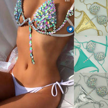 Load image into Gallery viewer, 9 Bright Color Bikini Set
