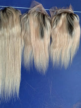 将图片加载到图库查看器，Blonde 5*6inch Human Hair
