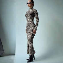 Load image into Gallery viewer, Casual Leopard Dresses
