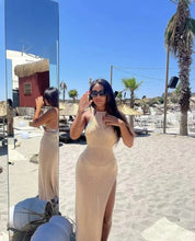 تحميل الصورة في معرض عارض ، 2024 Beach Sexy Knitted Maxi
