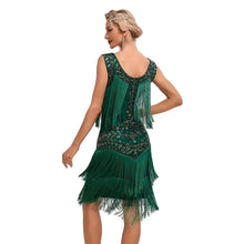 将图片加载到图库查看器，1920s Sleeveless Flapper Dresses
