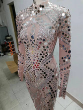 Charger l&#39;image dans la galerie, 2023 New Shiny Mirror Sequin Long Sleeve
