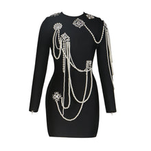 Charger l&#39;image dans la galerie, 2023 New Spring Pearl Beading Bodycon Mini
