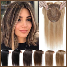 Загрузить изображение в средство просмотра галереи, Silk Top Base Women Topper Hair
