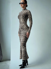 将图片加载到图库查看器，Casual Leopard Dresses
