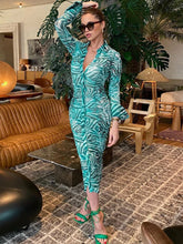 تحميل الصورة في معرض عارض ، Spring/Summer Sexy Print Long Dress
