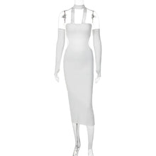 Load image into Gallery viewer, Halter Strapless With Gloves Backless
