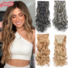 Charger l&#39;image dans la galerie, Synthetic Clip in Hair Extensions
