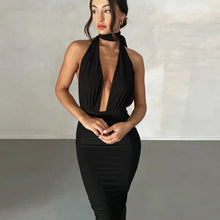 Load image into Gallery viewer, Deep V-Neck Backless Bodycon
