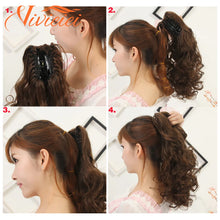 Charger l&#39;image dans la galerie, Synthetic Claw Clip Ponytail Hair Extensions
