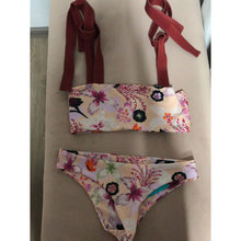 Cargar imagen en el visor de la galería, Vintage Pink Women String Bathing
