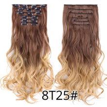 将图片加载到图库查看器，Synthetic 22Inch Clip Extensions 16 Clips
