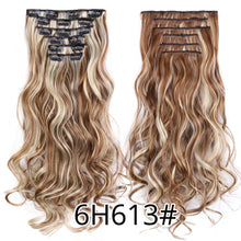 Cargar imagen en el visor de la galería, Synthetic 22Inch Clip Extensions 16 Clips
