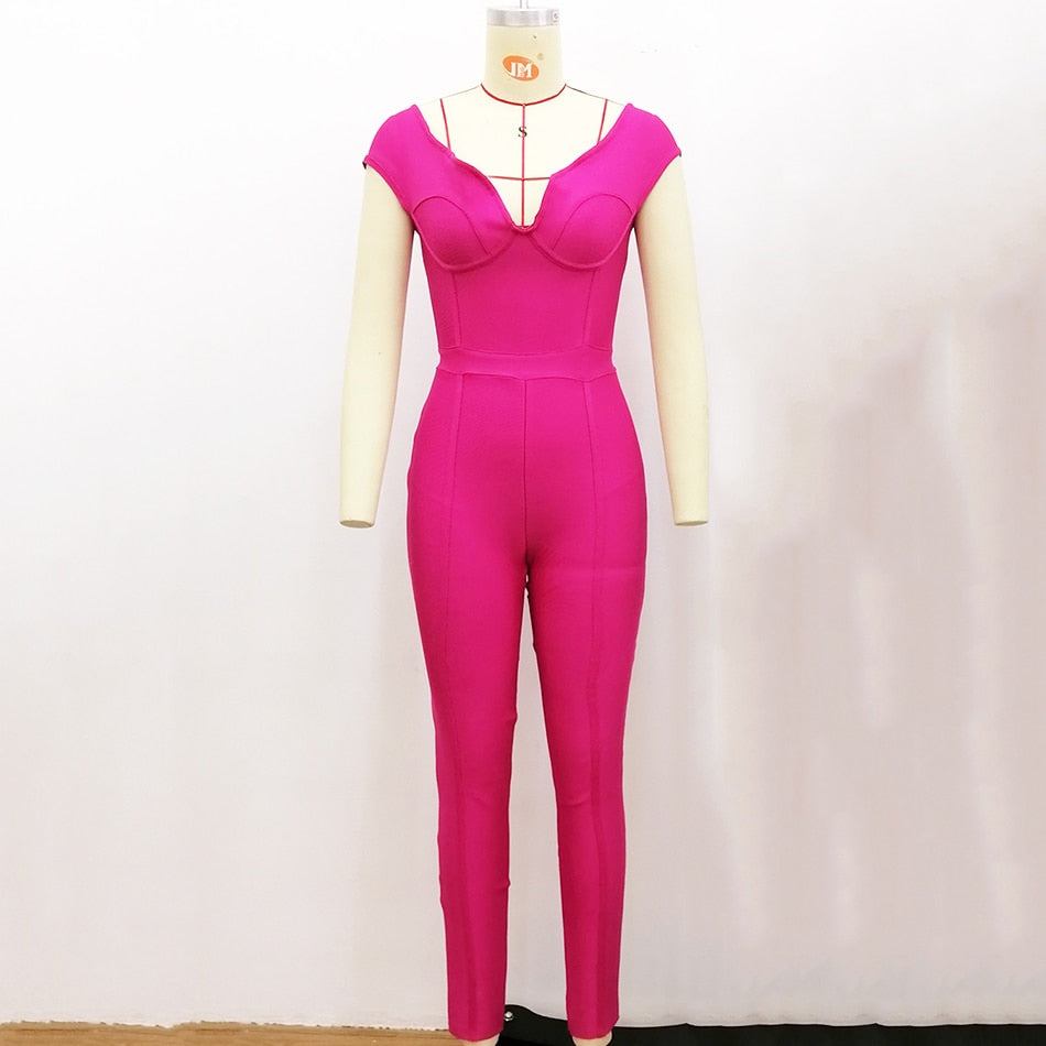 High Quality Rose Jumpsuit