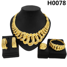 Load image into Gallery viewer, Italian Golden Jewelry Set
