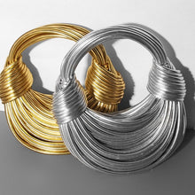 Cargar imagen en el visor de la galería, High Quality Gold And Silver Designer Handbags
