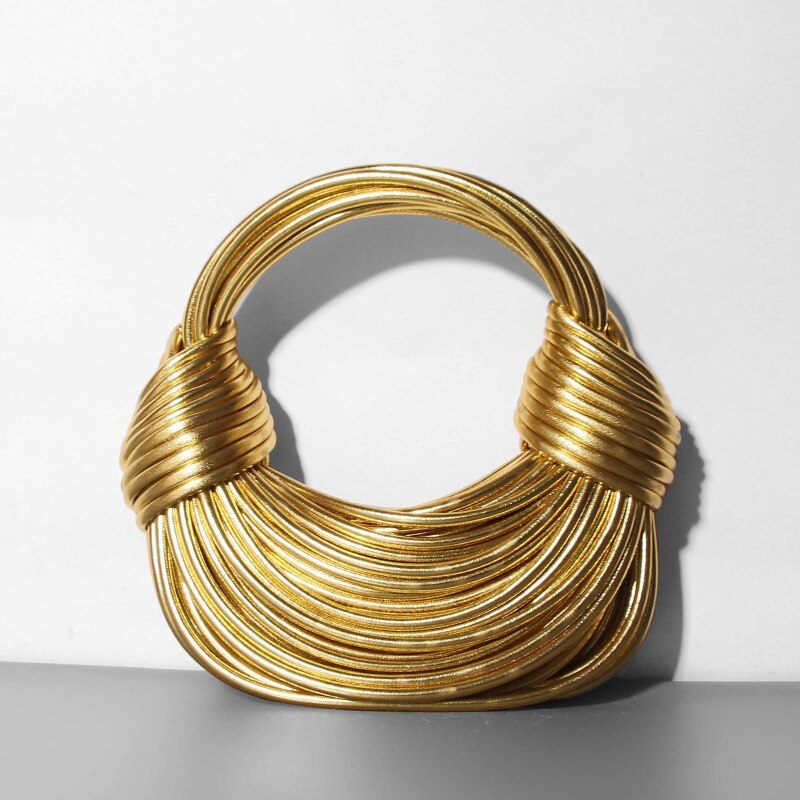 High Quality Gold And Silver Designer Handbags