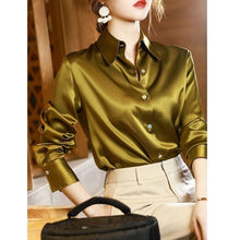Load image into Gallery viewer, Luxury Satin Feel Blouses

