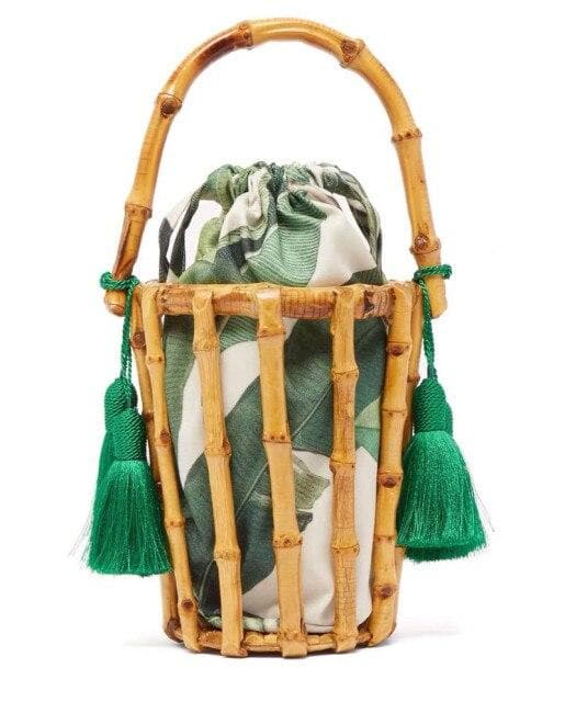Женщина -сумок дизайнер ручной кисточки с плетеная сумка бамбук