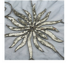Load image into Gallery viewer, Sequined Mesh Scarf 1920s
