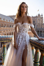 Load image into Gallery viewer, Wedding Dresses Off the Shoulder Lace - Jane&#39;s Island
