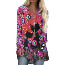 Load image into Gallery viewer, 2021 Womens Loose Pullovers S-5XL Black - Jane&#39;s Island
