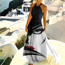 将图片加载到图库查看器，Abstract Art Print Dress - Jane&#39;s Island
