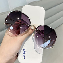 将图片加载到图库查看器，2021 Rimless Sunglasses UV400 - Jane&#39;s Island
