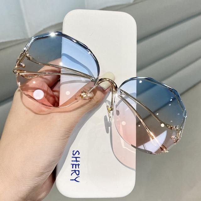 2021 Rimless Sunglasses UV400 - Jane's Island