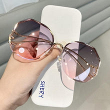 将图片加载到图库查看器，2021 Rimless Sunglasses UV400 - Jane&#39;s Island
