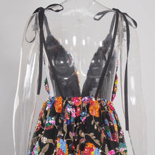Charger l&#39;image dans la galerie, Sleeveless Floral Sequined Pink Sexy Party Dress - Jane&#39;s Island
