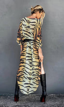 Загрузить изображение в средство просмотра галереи, 2021 Boho Sexy Leopard Chiffon Bathing Suit Cover-ups Plus Size - Jane&#39;s Island
