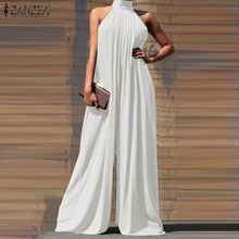 Load image into Gallery viewer, 2022 Pleated Wide Leg Rompers
