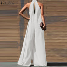 Load image into Gallery viewer, 2022 Pleated Wide Leg Rompers

