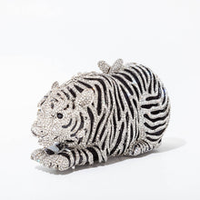 Load image into Gallery viewer, Tiger Crystal Evening Clutch
